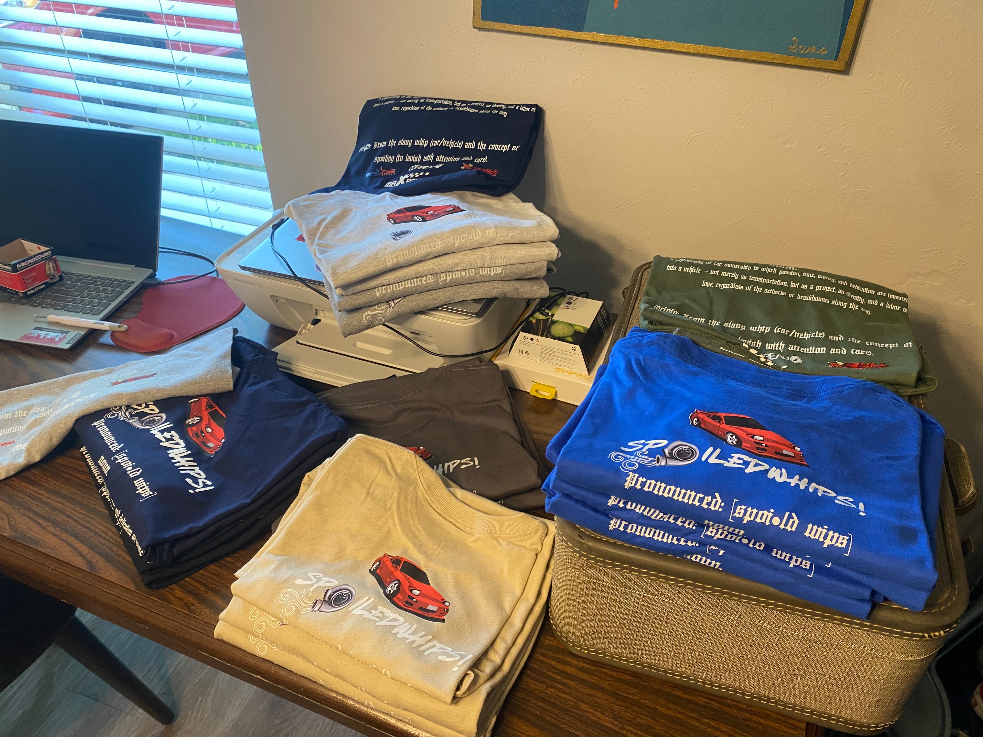 SPOILEDWHIPS X Texas JDM Engines Collaboration RX7 Shirt