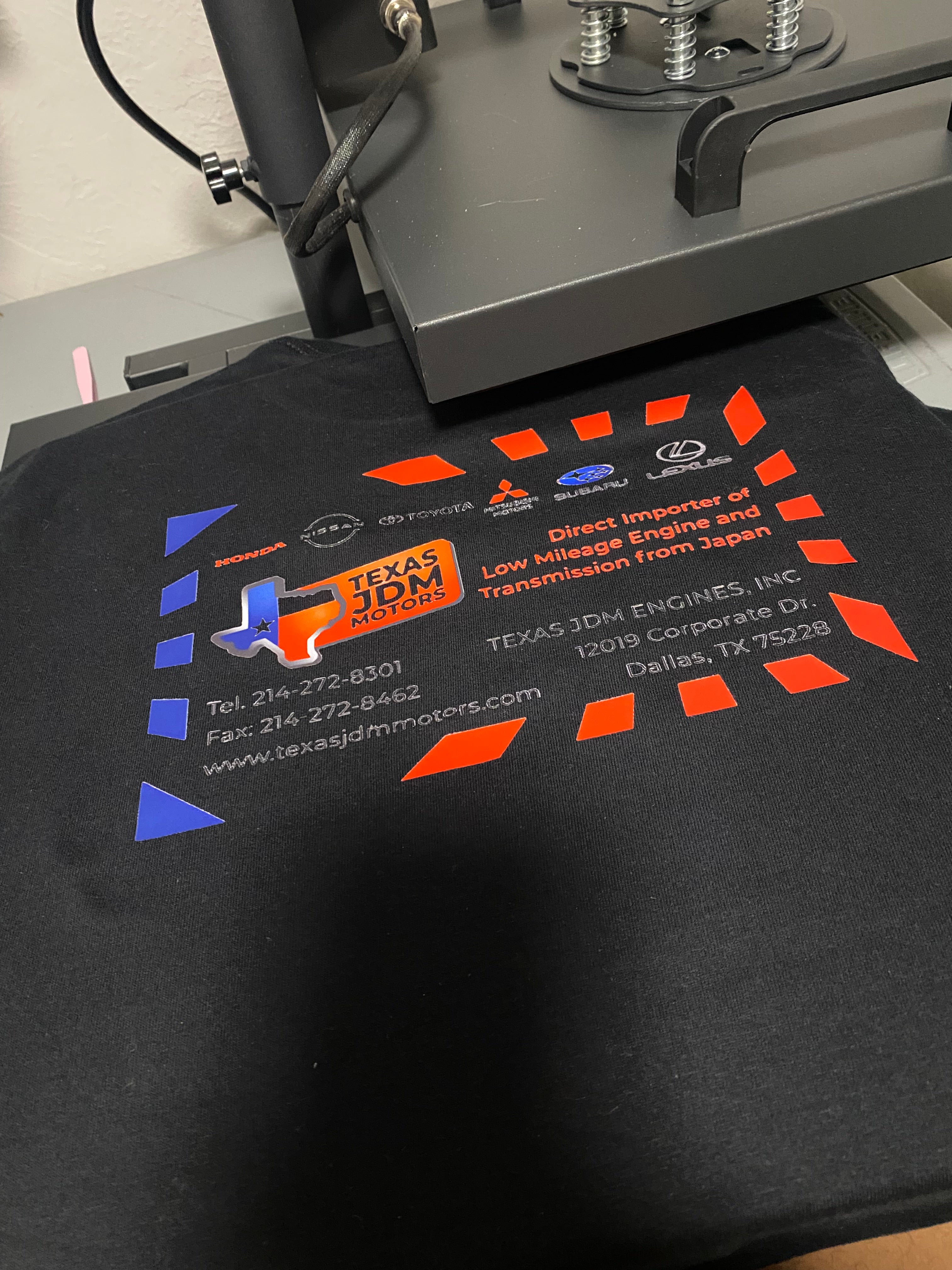 Texas JDM Motors T Shirt